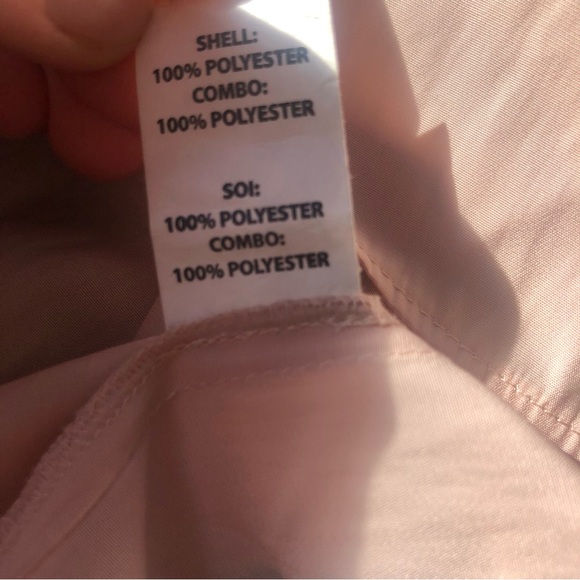 ❤️Ramy Brook New York Jessica Silky Smocked Off the Shoulder Blush Top Size S/P - Picture 7 of 9